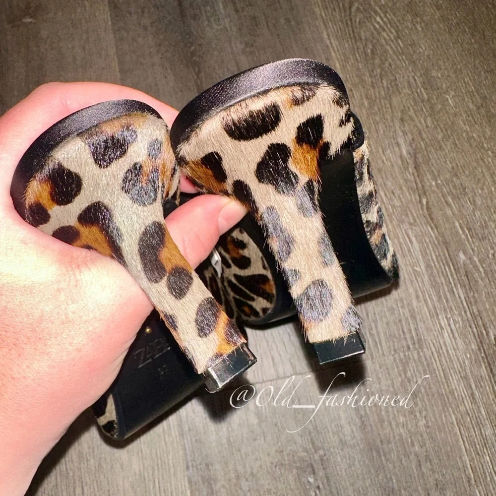 ZARA Leather Mules - Picture 10 of 12